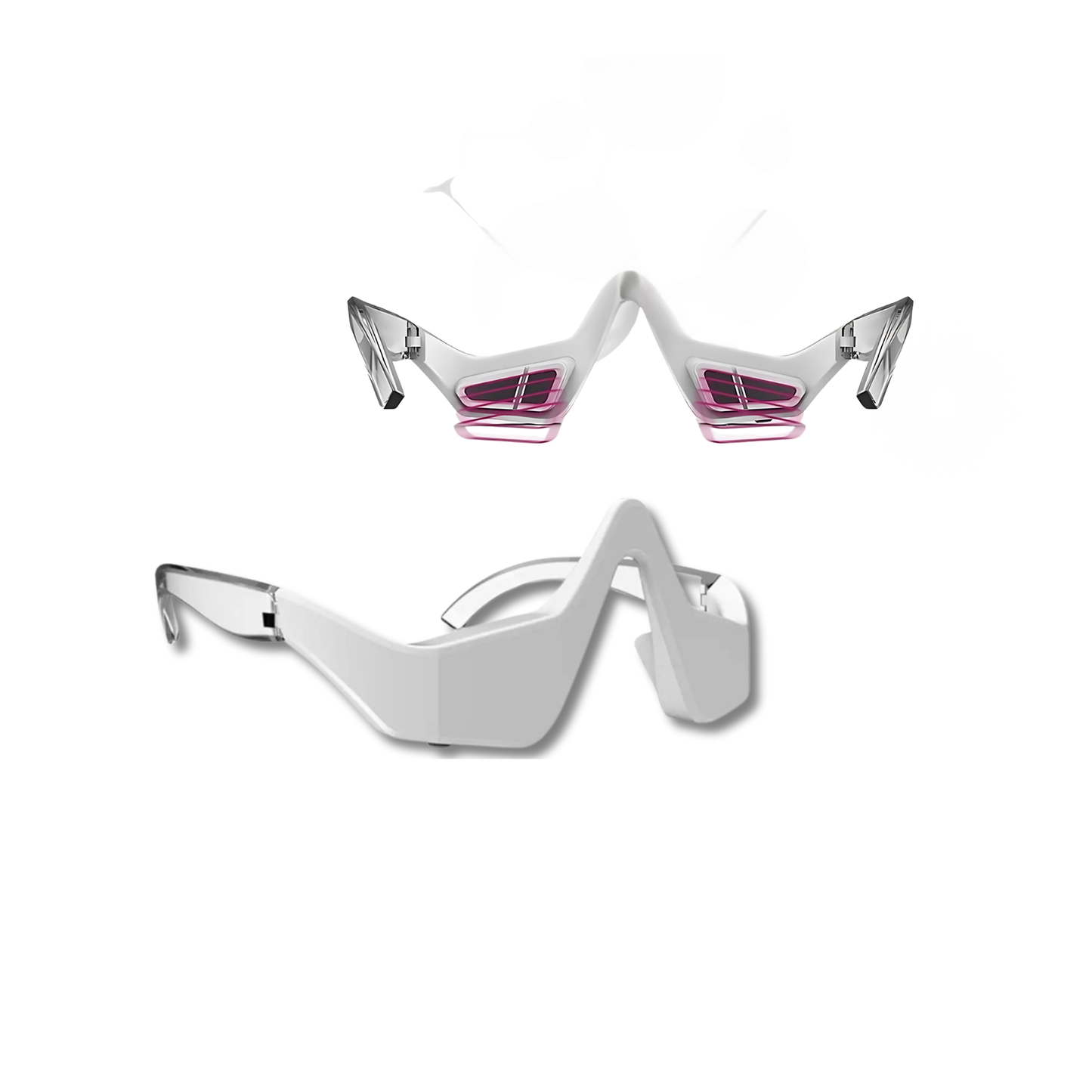 GlowEyes™ — Heated EMS Eye Massager Red Light. Relief. Glow.