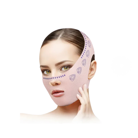 GlowLift™ – V-Line Face Sculpting Strap for Chin, Cheek & Jawline Contour | Grace & Glow Method™