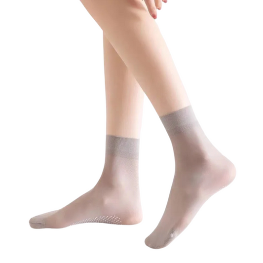 GlowSoothe™ – Ionic Circulation Socks for Lipedema, Swelling & Slimming (10 Pairs)