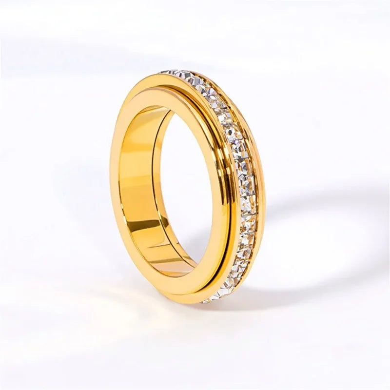 GlowRing™ – Spinner Slimming Ring for Stress Relief & Mindful Weight Loss