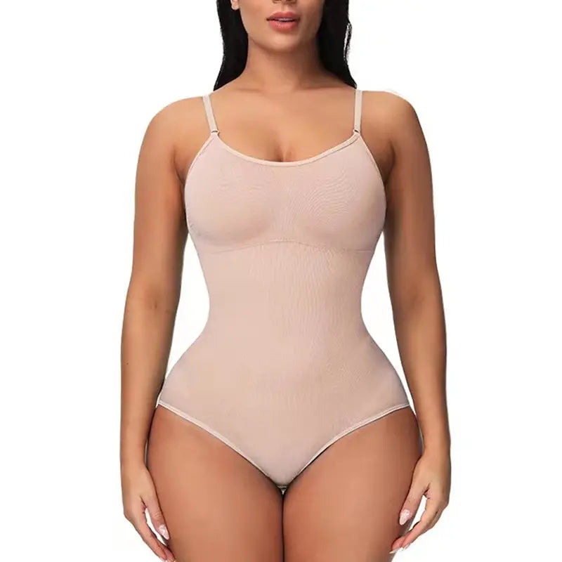 GlowBody™ – Seamless Daily Compression Bodysuit for Toning, Posture & Graceful Shaping