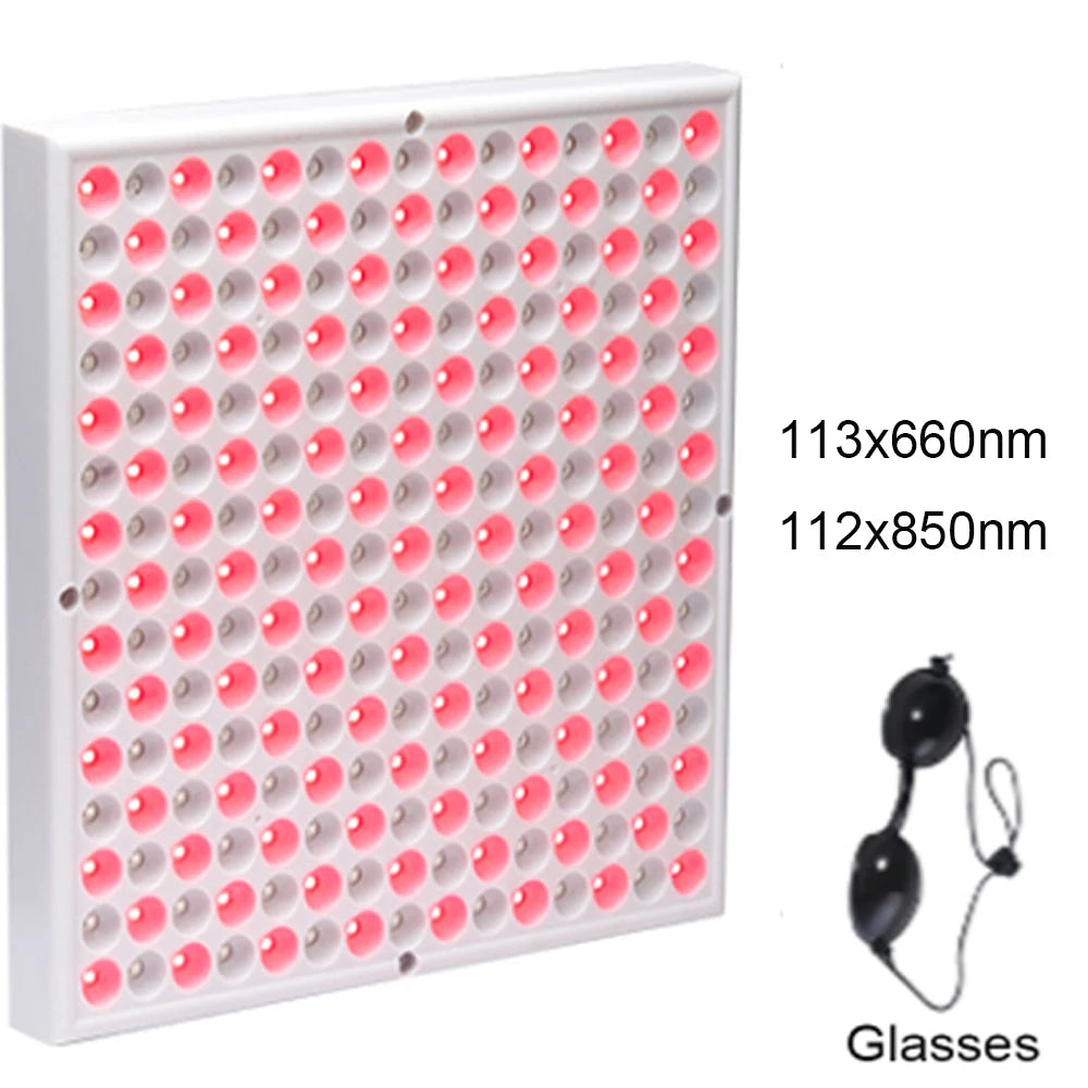 GlowVibe™ – Red & Infrared LED Therapy Panel for Skin Rejuvenation & Circulation