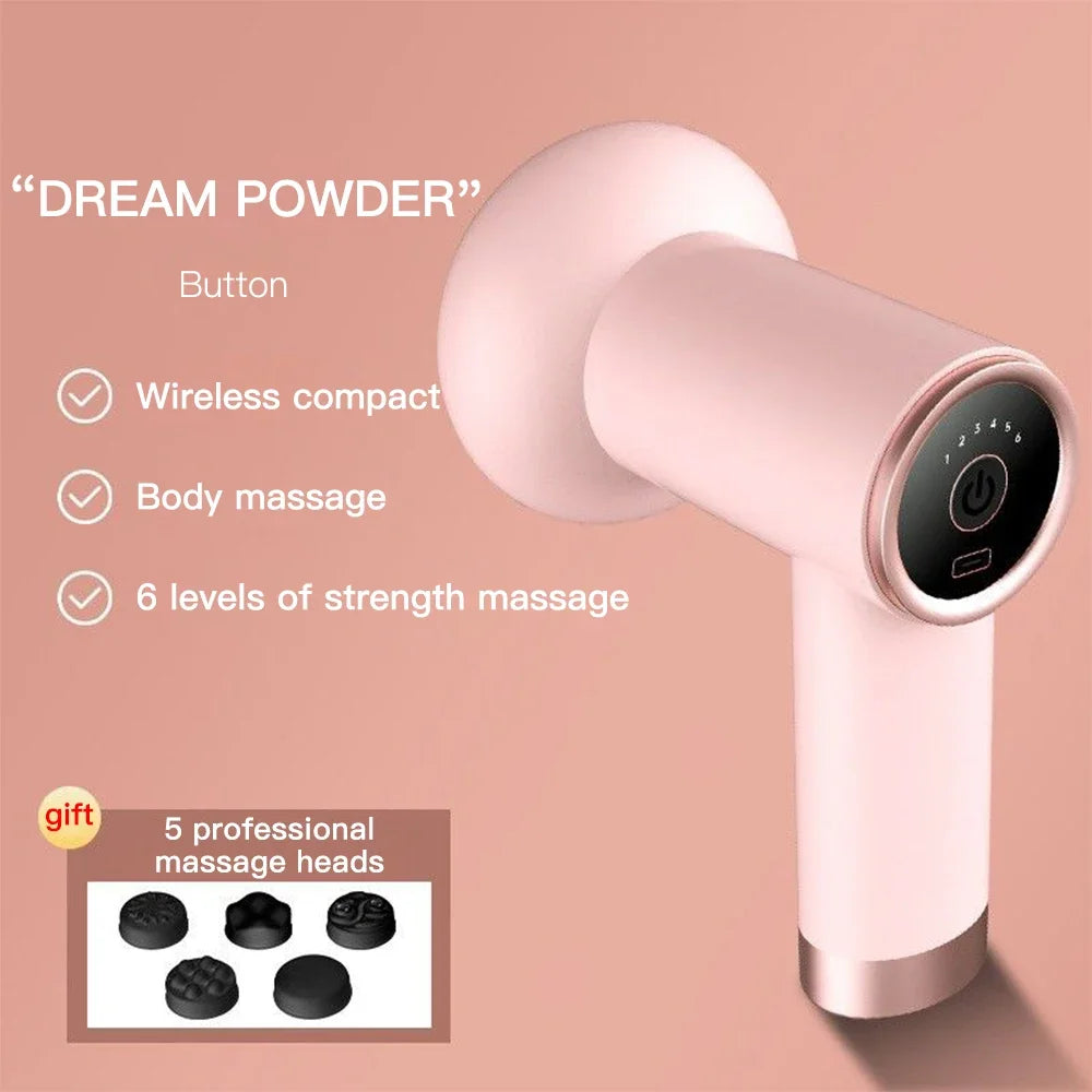GlowMassage™ Deep Tissue Sculptor  Electric Percussion Massager for Cellulite, Pain Relief & Lymphatic Drainage