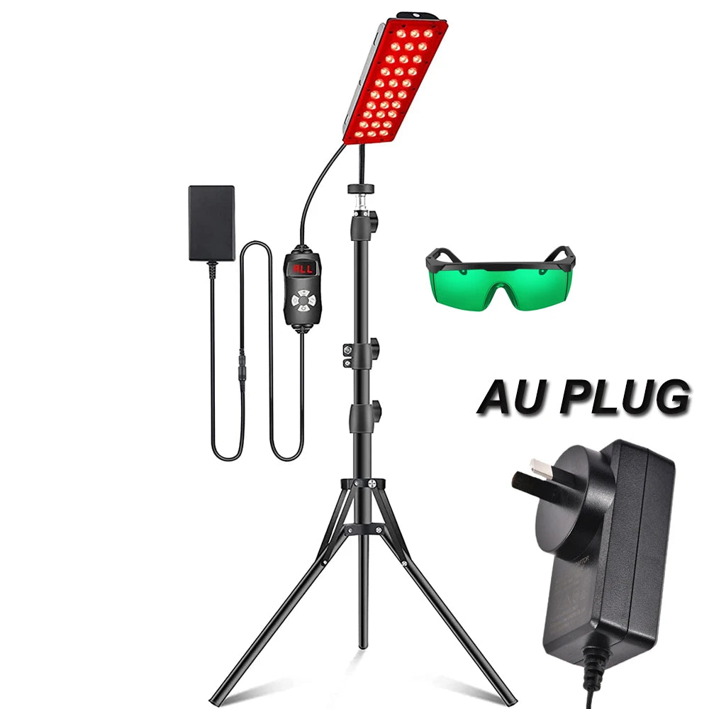 GlowAura™ – Red Light Therapy Lamp for Full Body, Face & Recovery