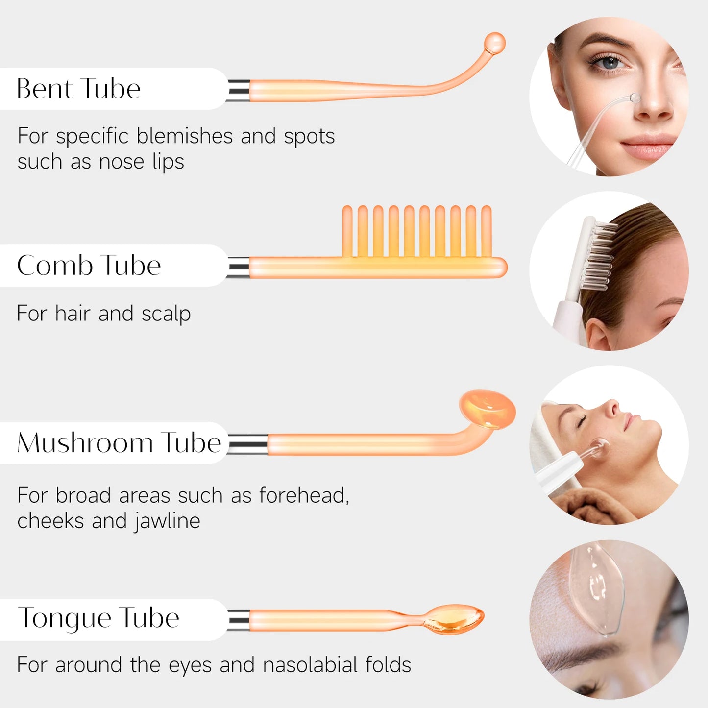 GlowPulse™ – High-Frequency Red Light Facial Wand for Acne, Collagen & Skin Clarity