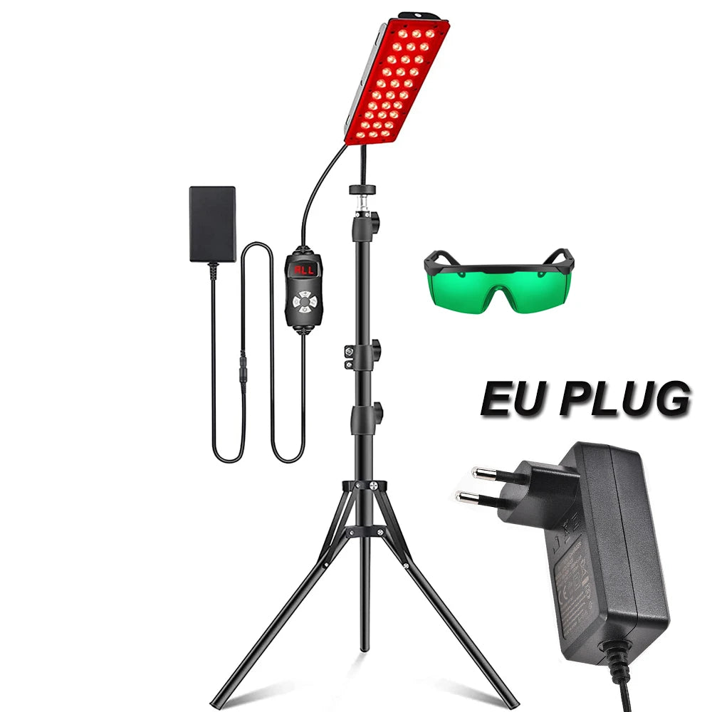 GlowAura™ – Red Light Therapy Lamp for Full Body, Face & Recovery