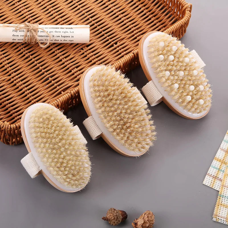 GlowBrush™ – Lymphatic Dry Brushing Tool for Lipedema, Cellulite & Body Glow