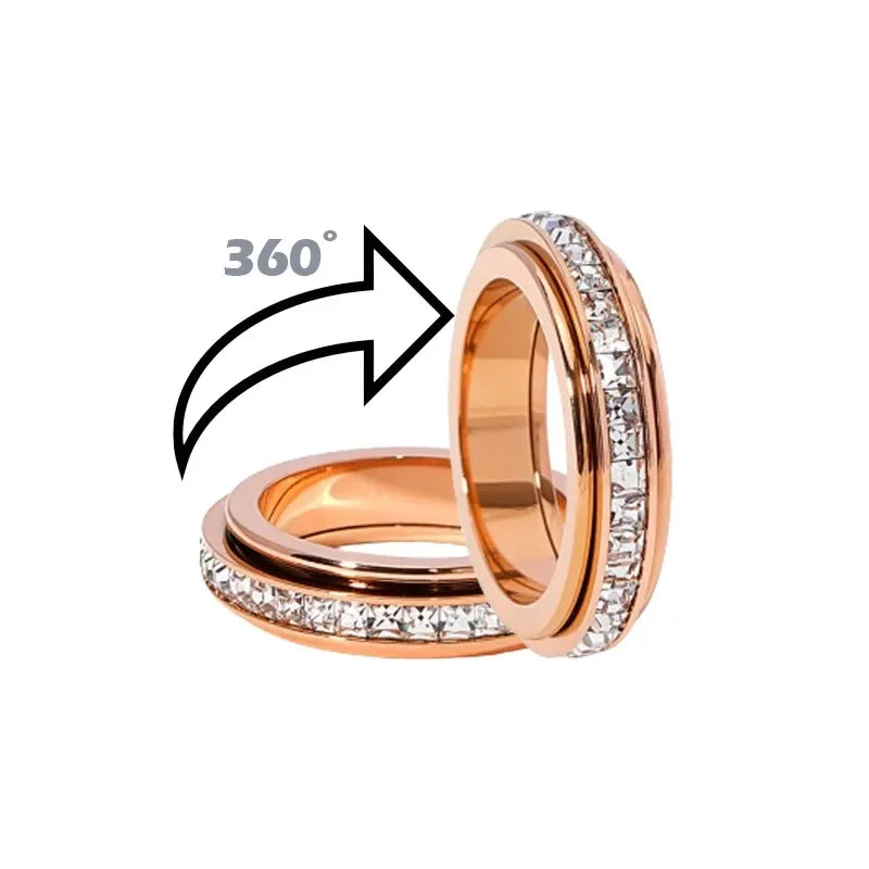 GlowRing™ – Spinner Slimming Ring for Stress Relief & Mindful Weight Loss