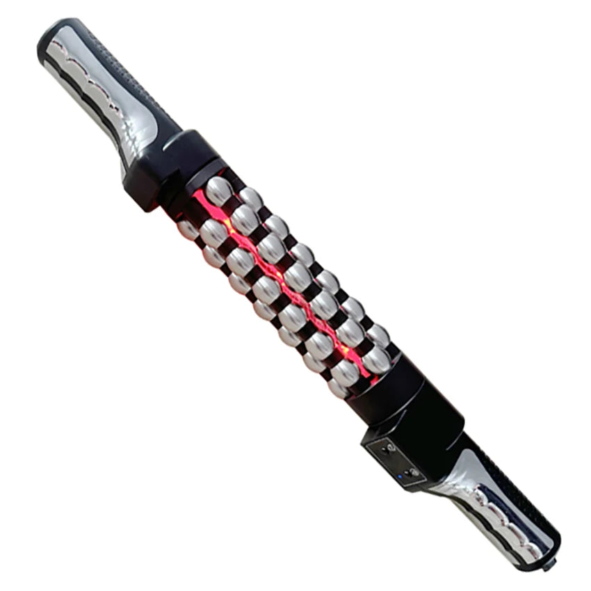GlowSculpt™ – 360° Heated Red Light Massage Roller