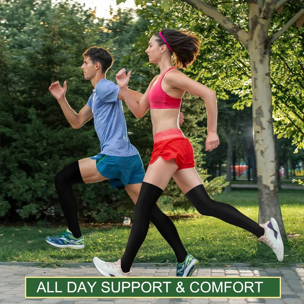 GlowElevate™ – Thigh-High Compression Stockings for Circulation, Swelling & Leg Relief