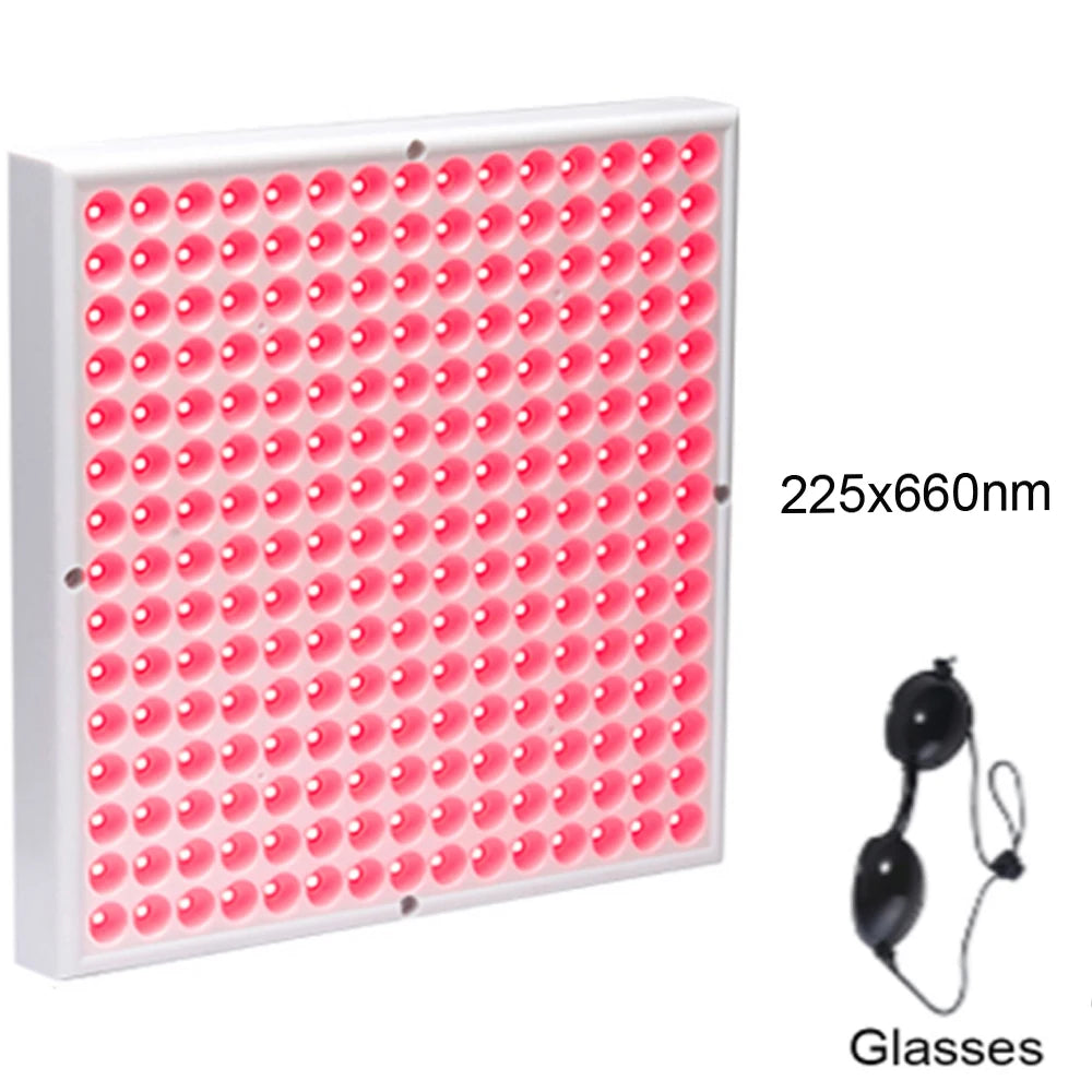 GlowVibe™ – Red & Infrared LED Therapy Panel for Skin Rejuvenation & Circulation