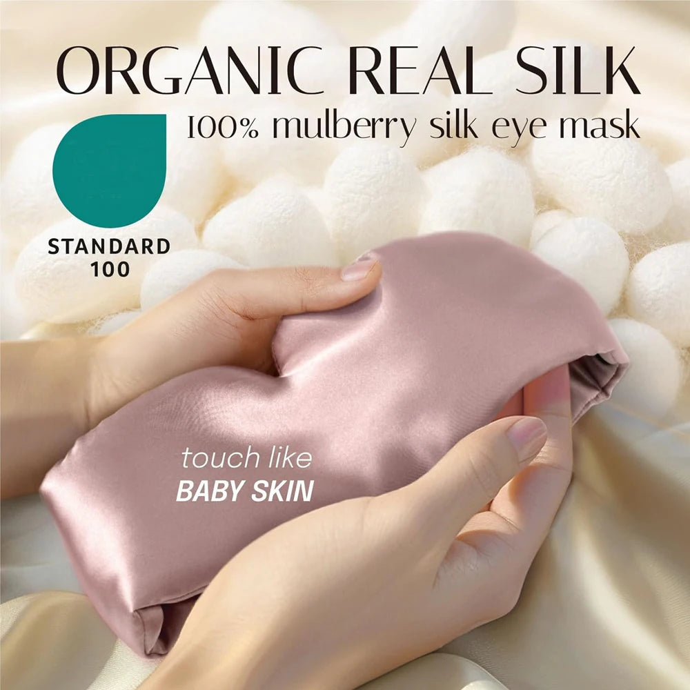 GlowSilk™ — Luxury Mulberry Silk Sleep Mask by Grace & Glow Method