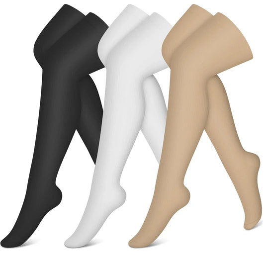 GlowElevate™ – Thigh-High Compression Stockings for Circulation, Swelling & Leg Relief
