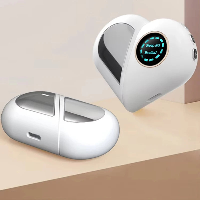 GlowCalm™ – Handheld EMS Microcurrent Sleep & Anxiety Relief Massager