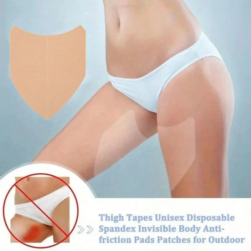 GlowPatch™ – Waterproof Anti-Chafing Thigh Pads (5–20 Pieces)
