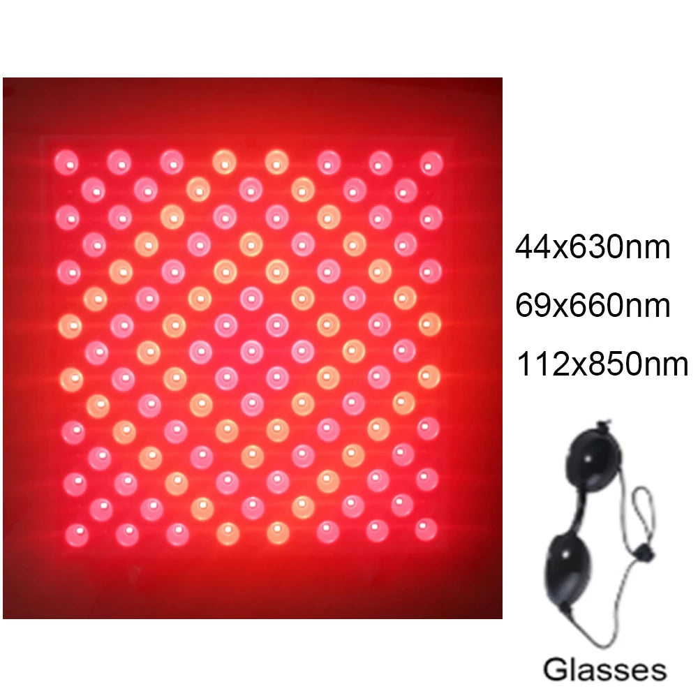 GlowVibe™ – Red & Infrared LED Therapy Panel for Skin Rejuvenation & Circulation