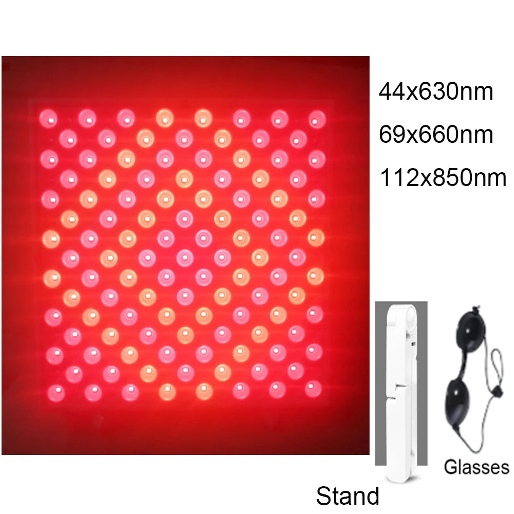 GlowVibe™ – Red & Infrared LED Therapy Panel for Skin Rejuvenation & Circulation