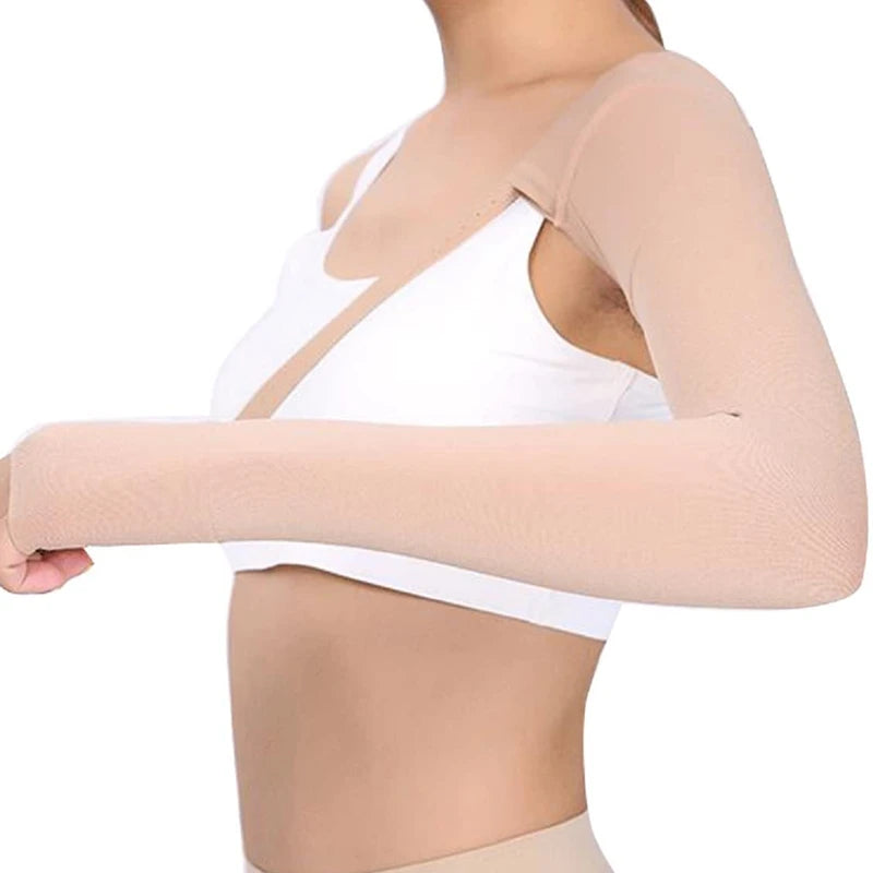 GlowRecover Sleeve™ – 30–40mmHg Compression Arm Sleeve for Swelling, Edema & Lymphatic Support
