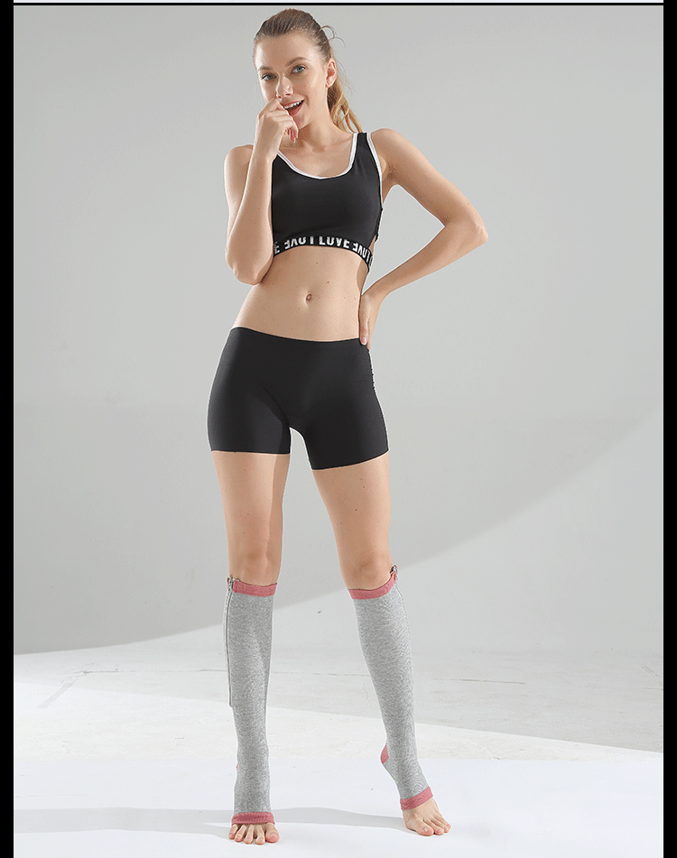 GlowSocks™ Open-Toe – Zipper Compression Socks for Circulation, Swelling & Daily Relief