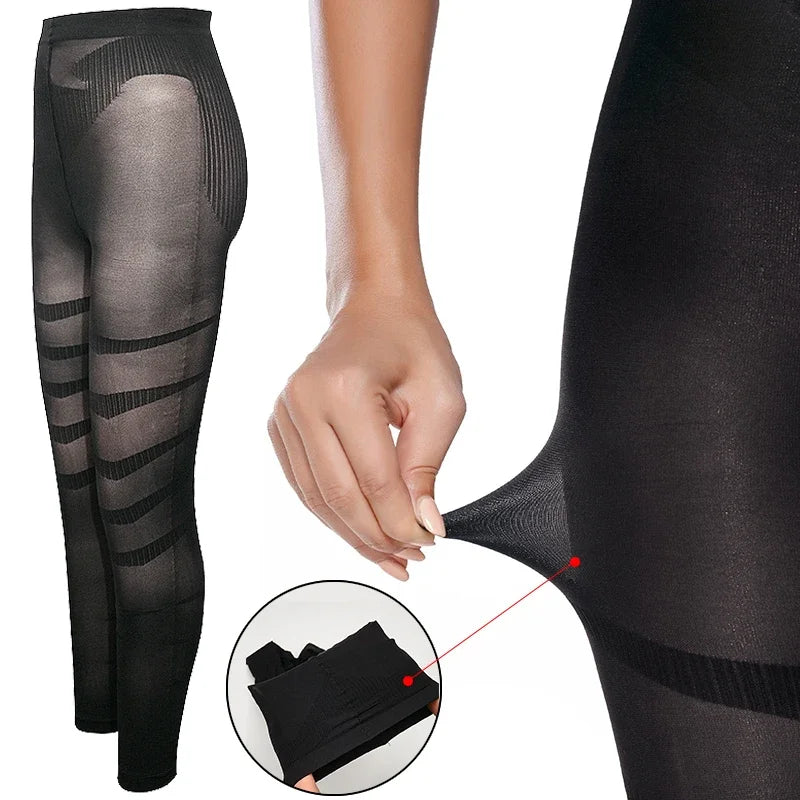 GlowCurve™ – High-Waisted Shaping Leggings with Seamless Compression & Sculpting Lift