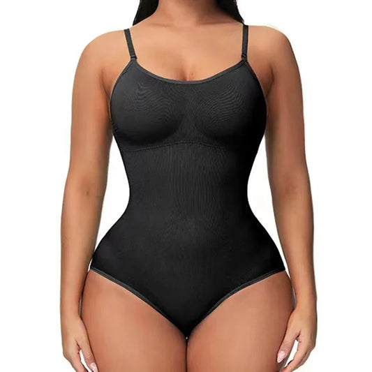GlowBody™ – Seamless Daily Compression Bodysuit for Toning, Posture & Graceful Shaping