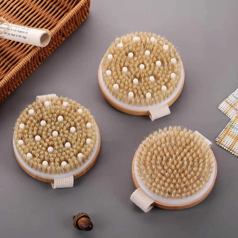 GlowBrush™ – Lymphatic Dry Brushing Tool for Lipedema, Cellulite & Body Glow
