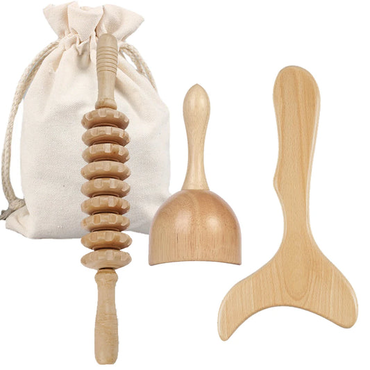 GlowWood™ Sculpting Therapy Tools - Body Contouring & Lymphatic Drainage Set