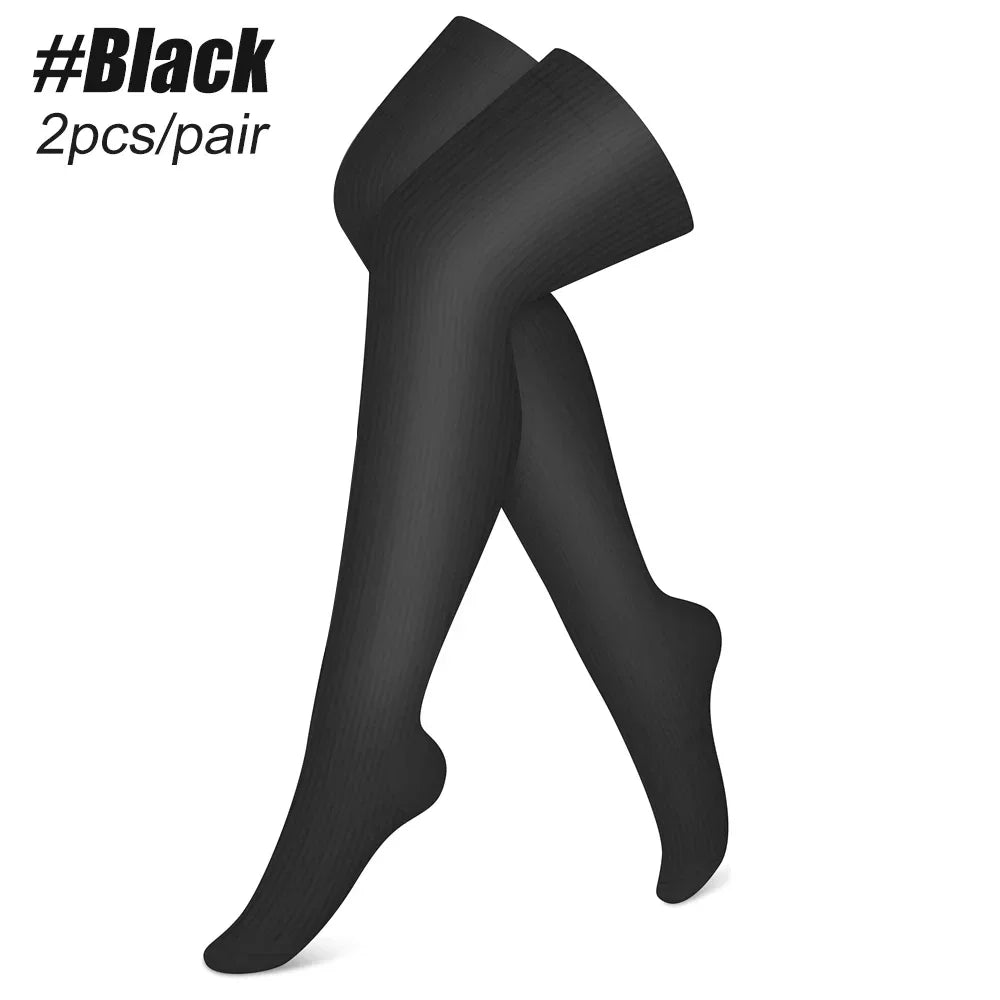 GlowElevate™ – Thigh-High Compression Stockings for Circulation, Swelling & Leg Relief