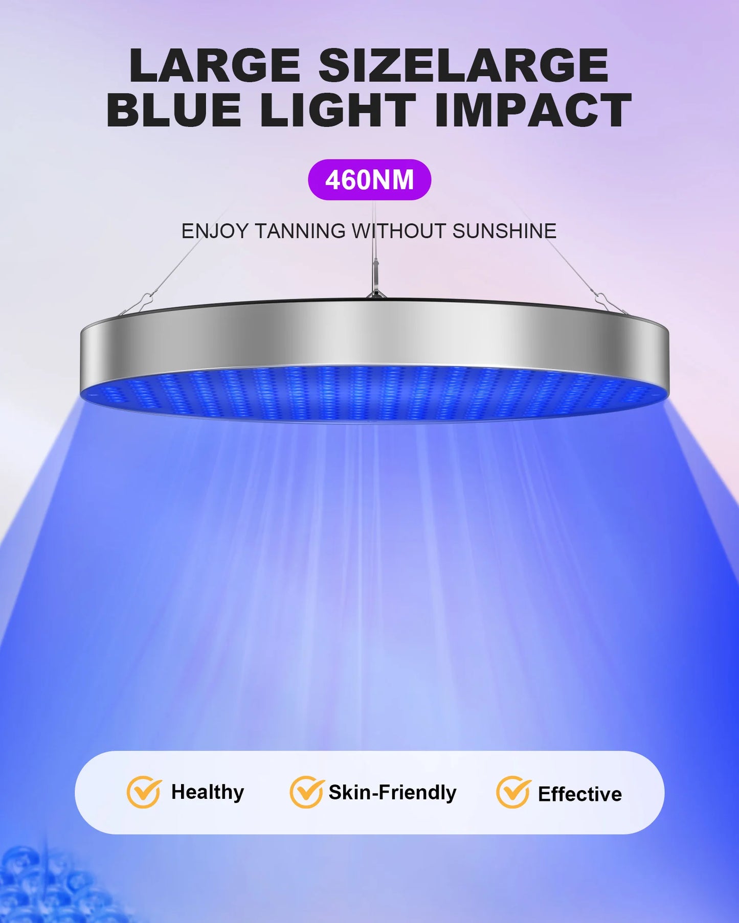 GlowTan™ – Home Tanning Light Therapy Panel for Full Body Radiance, Bronze Glow & Mood Boosting
