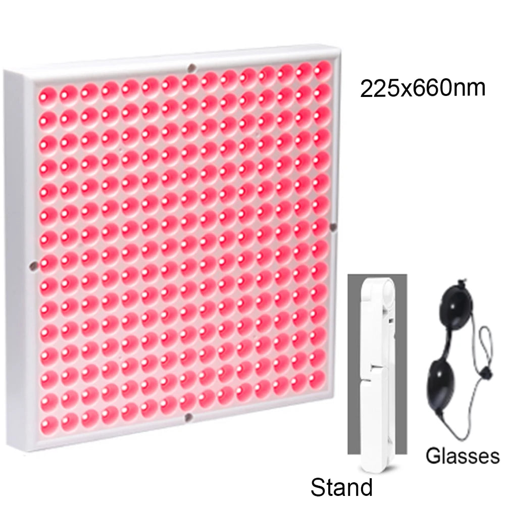 GlowVibe™ – Red & Infrared LED Therapy Panel for Skin Rejuvenation & Circulation