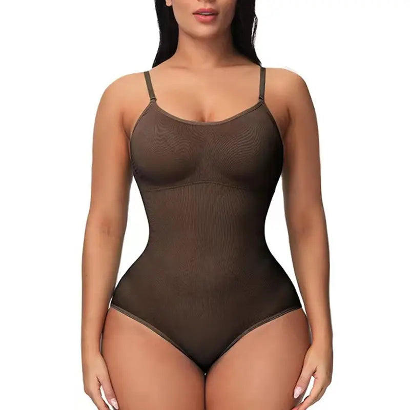 GlowBody™ – Seamless Daily Compression Bodysuit for Toning, Posture & Graceful Shaping