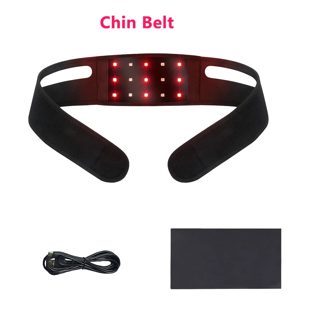 GlowWrap Pro™ – Red & Infrared Light Belt (660nm/850nm) for Pain Relief, Slimming & Lymphatic Detox