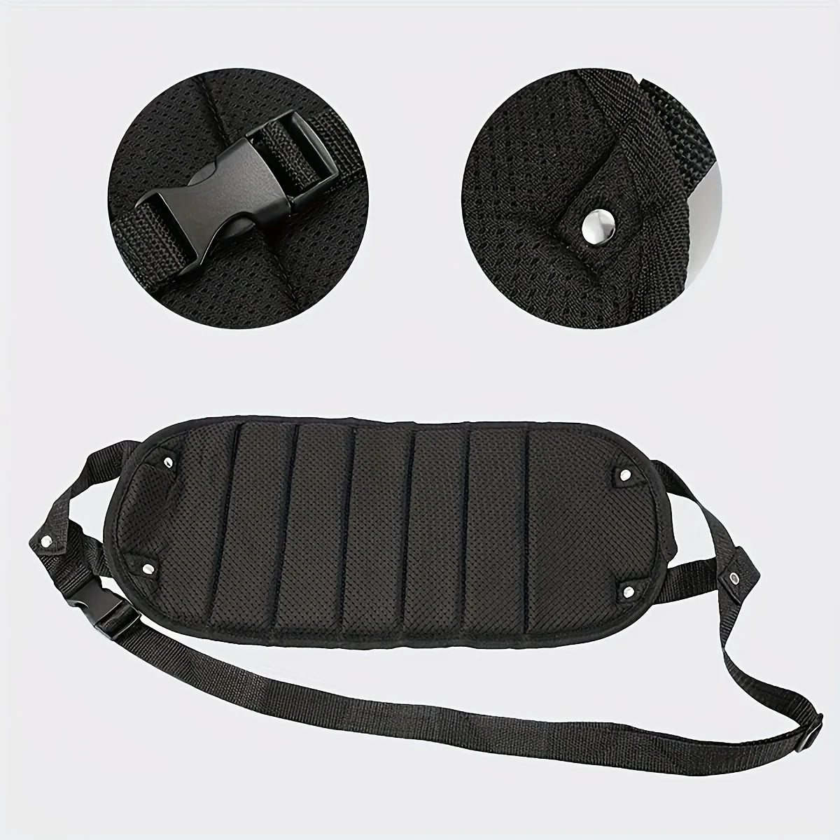 GlowFloat™ – Portable Foot Hammock for Circulation & Travel Comfort