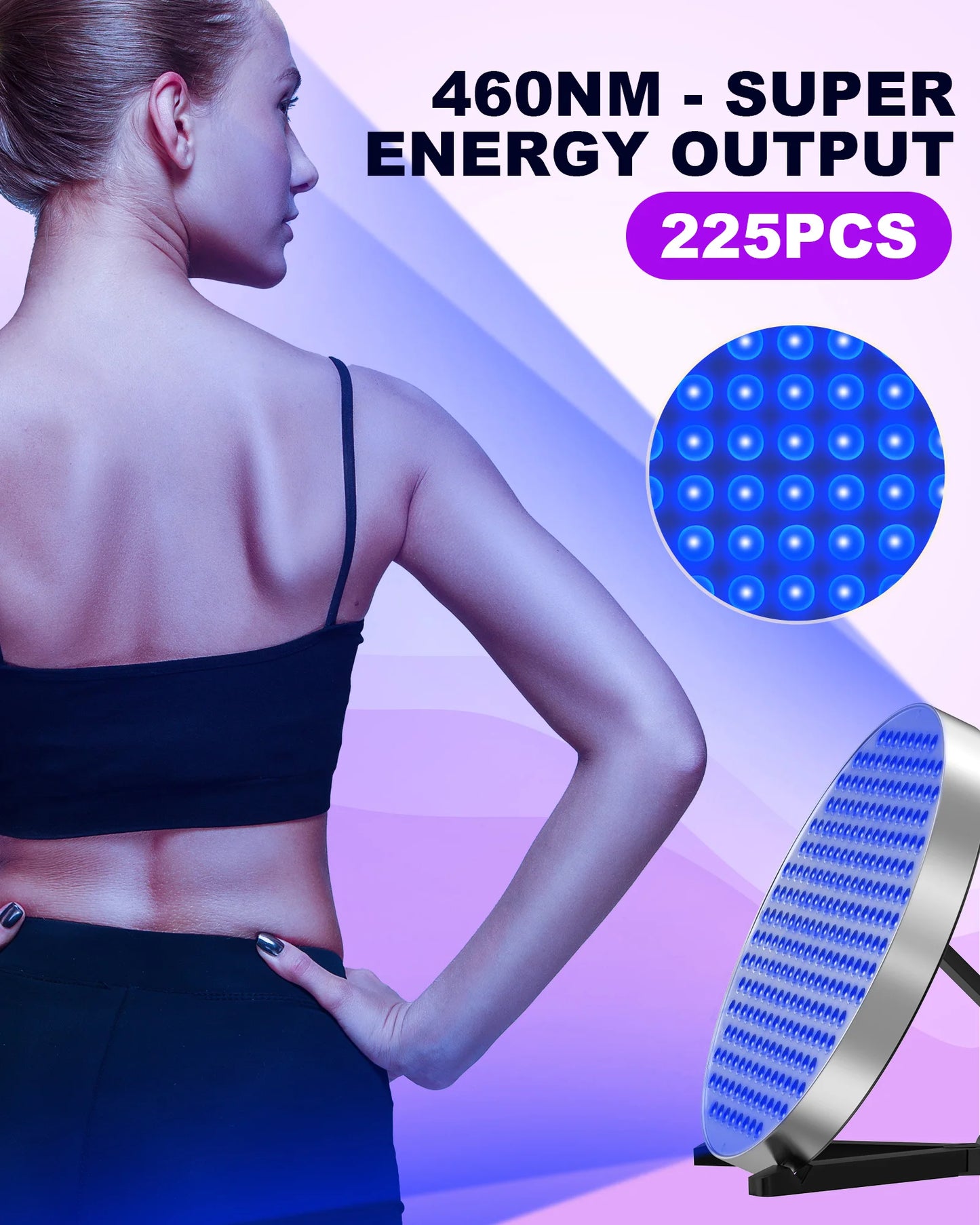 GlowTan™ – Home Tanning Light Therapy Panel for Full Body Radiance, Bronze Glow & Mood Boosting