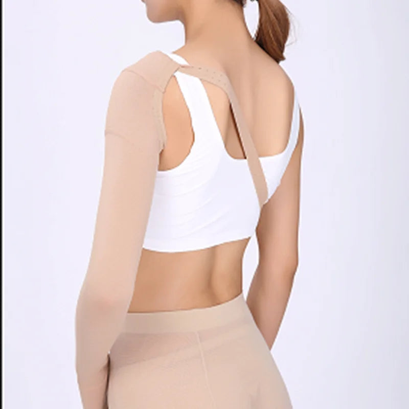 GlowRecover Sleeve™ – 30–40mmHg Compression Arm Sleeve for Swelling, Edema & Lymphatic Support