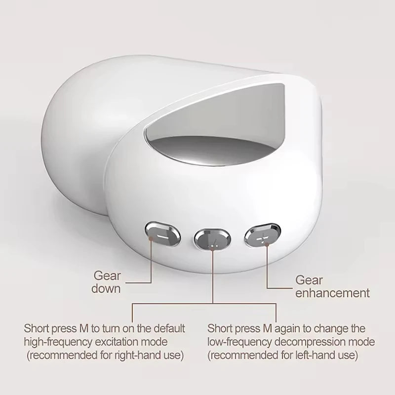 GlowCalm™ – Handheld EMS Microcurrent Sleep & Anxiety Relief Massager
