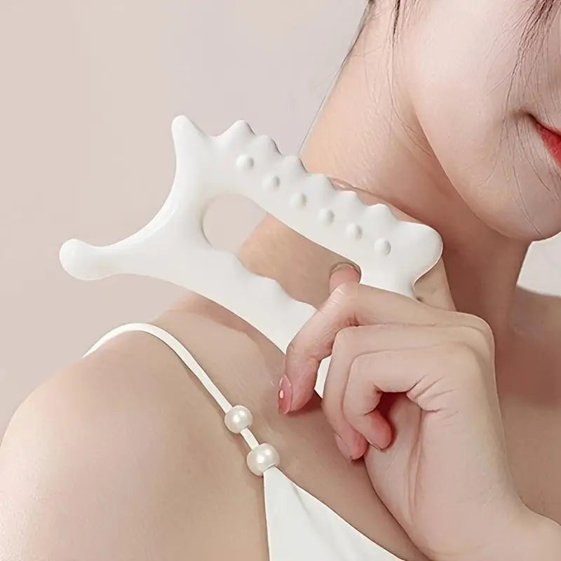 GlowSculptor™ – Ergonomic Gua Sha Tool for Face & Body by Grace & Glow Method™
