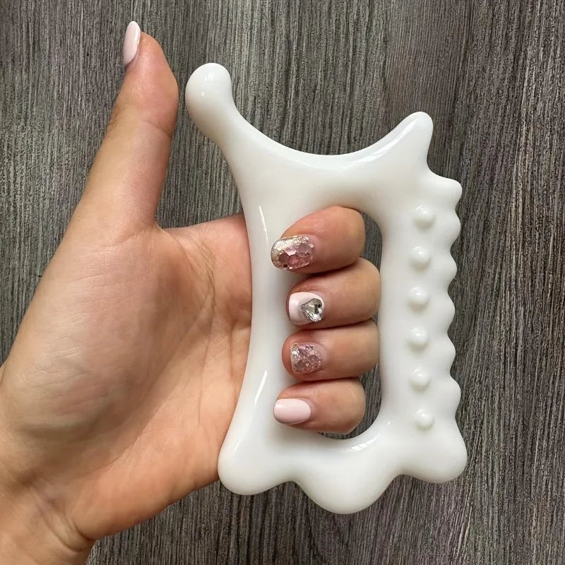 GlowSculptor™ – Ergonomic Gua Sha Tool for Face & Body by Grace & Glow Method™