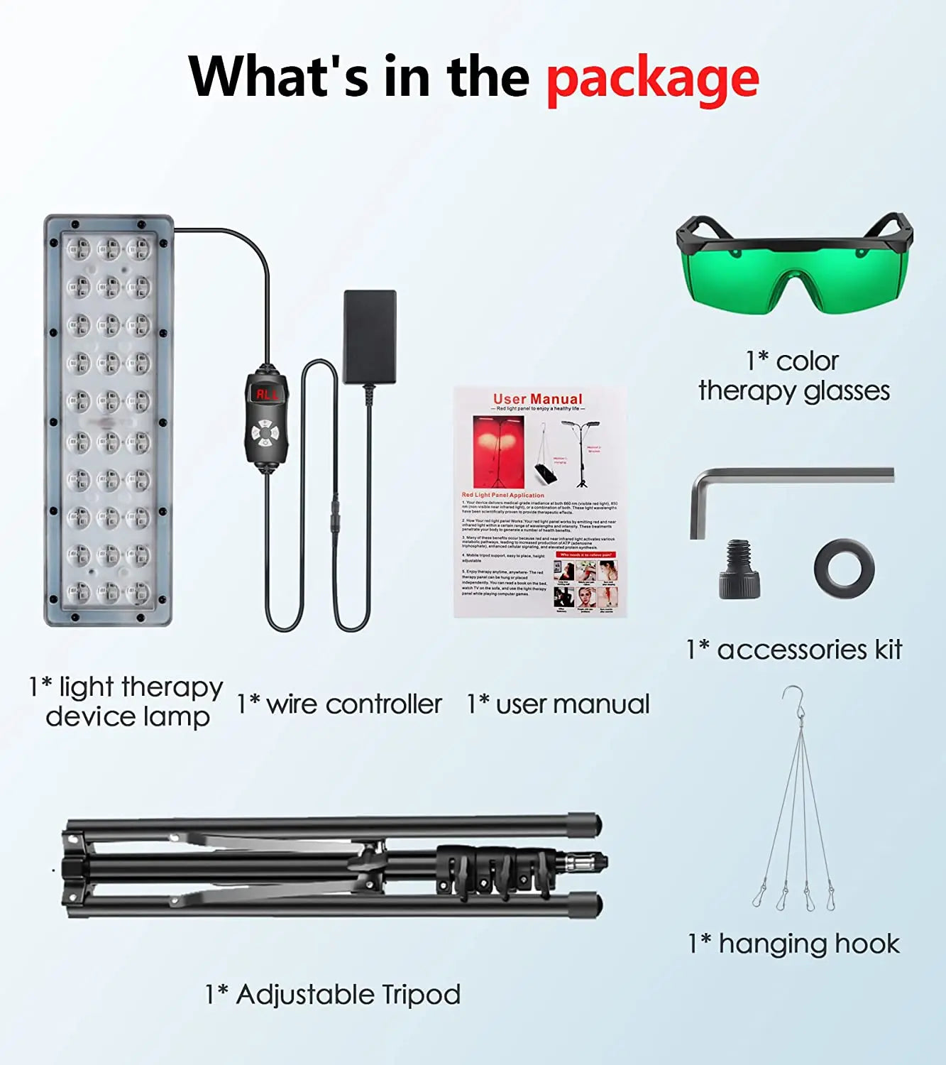 GlowAura™ – Red Light Therapy Lamp for Full Body, Face & Recovery