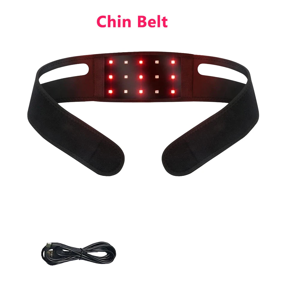 GlowWrap Pro™ – Red & Infrared Light Belt (660nm/850nm) for Pain Relief, Slimming & Lymphatic Detox