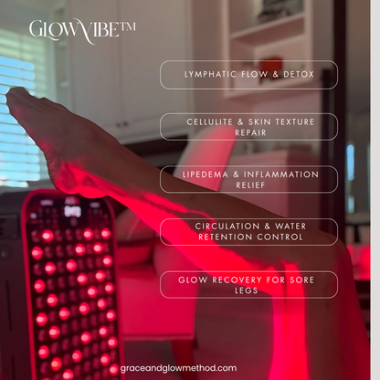 GlowVibe™ – Red & Infrared LED Therapy Panel for Skin Rejuvenation & Circulation