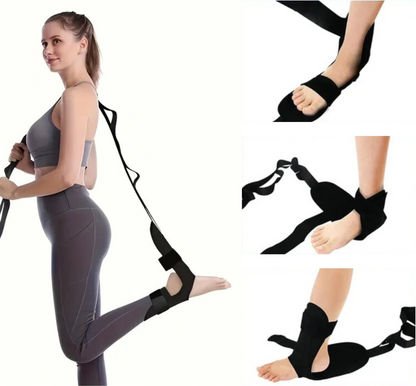 GlowStretch™ – Resistance Band for Legs, Lymphatic Flow & Flexibility