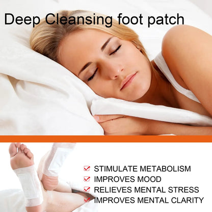 GlowDetox™ – Bamboo Ginger Foot Pads for Night-Time Cleanse | Grace & Glow Method™