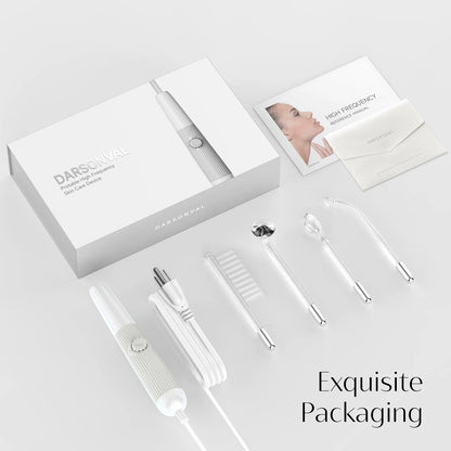 GlowPulse™ – High-Frequency Red Light Facial Wand for Acne, Collagen & Skin Clarity