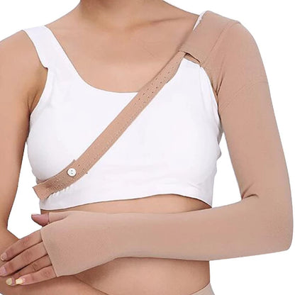 GlowRecover Sleeve™ – 30–40mmHg Compression Arm Sleeve for Swelling, Edema & Lymphatic Support