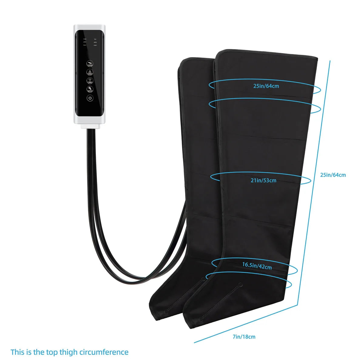 GlowLeg™ – Deep Compression Air Massager for Legs & Calves