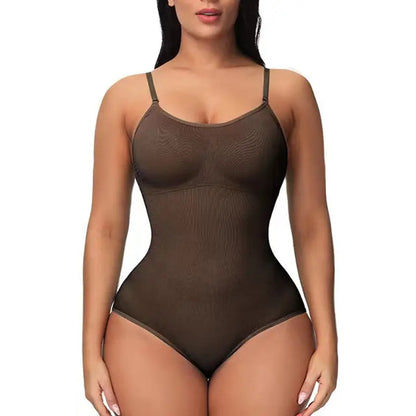 GlowBody™ – Seamless Daily Compression Bodysuit for Toning, Posture & Graceful Shaping