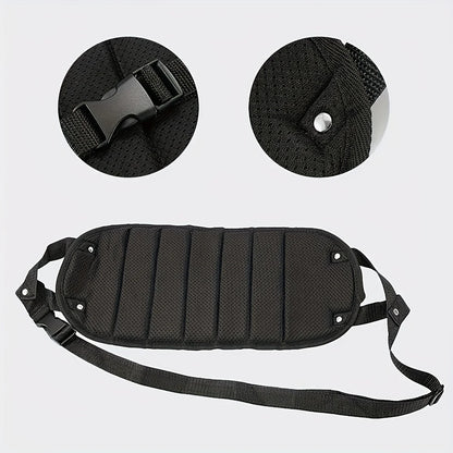 GlowFloat™ – Portable Foot Hammock for Circulation & Travel Comfort