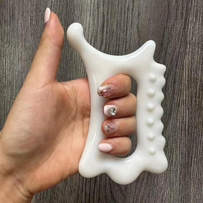 GlowSculptor™ – Ergonomic Gua Sha Tool for Face & Body by Grace & Glow Method™