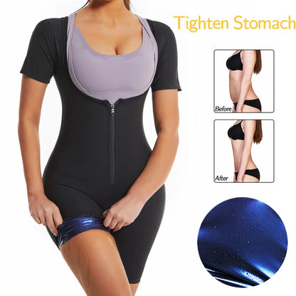 GlowFajas Sauna™ – Daily Thermo Shaping Bodysuit for Lymphatic Sweat & Contour Support